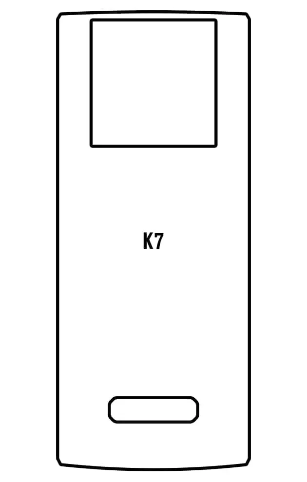 Oukitel K7 Zadní Hydrogel ochranná fólie