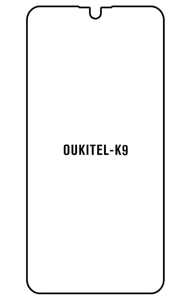 Oukitel K9 Přední Hydrogel ochranná fólie
