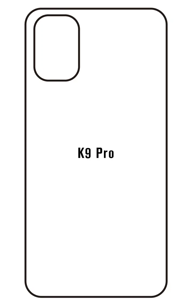 Oukitel K9 Pro Zadní Hydrogel ochranná fólie