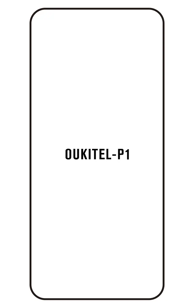 Oukitel P1 Přední Hydrogel ochranná fólie