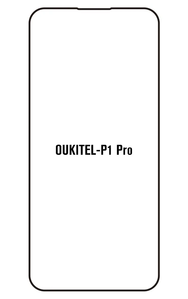 Oukitel P1 Pro Přední Hydrogel ochranná fólie