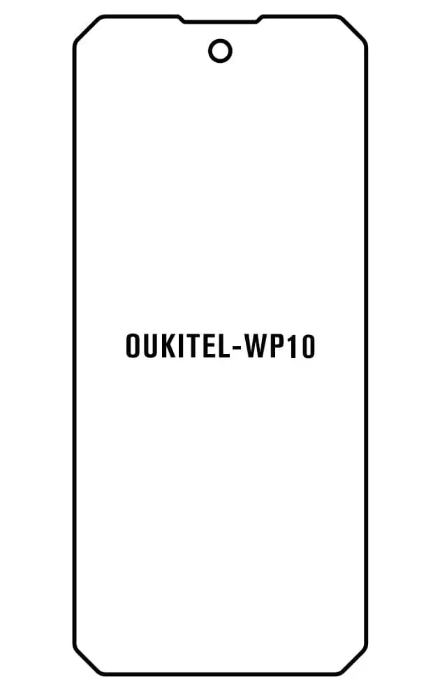 Oukitel WP10 5G Přední Hydrogel ochranná fólie