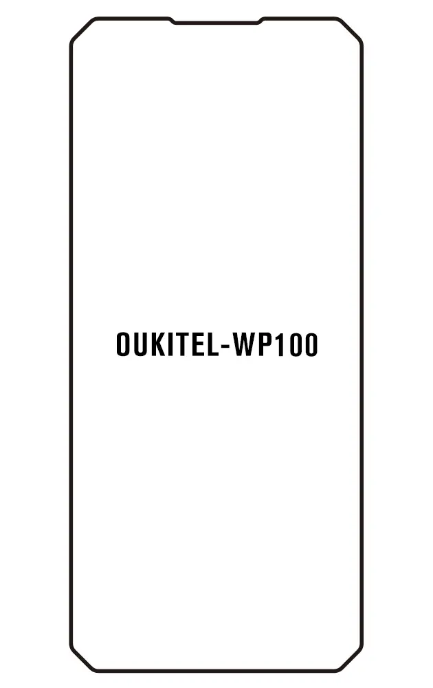 Oukitel WP100 Přední Hydrogel ochranná fólie