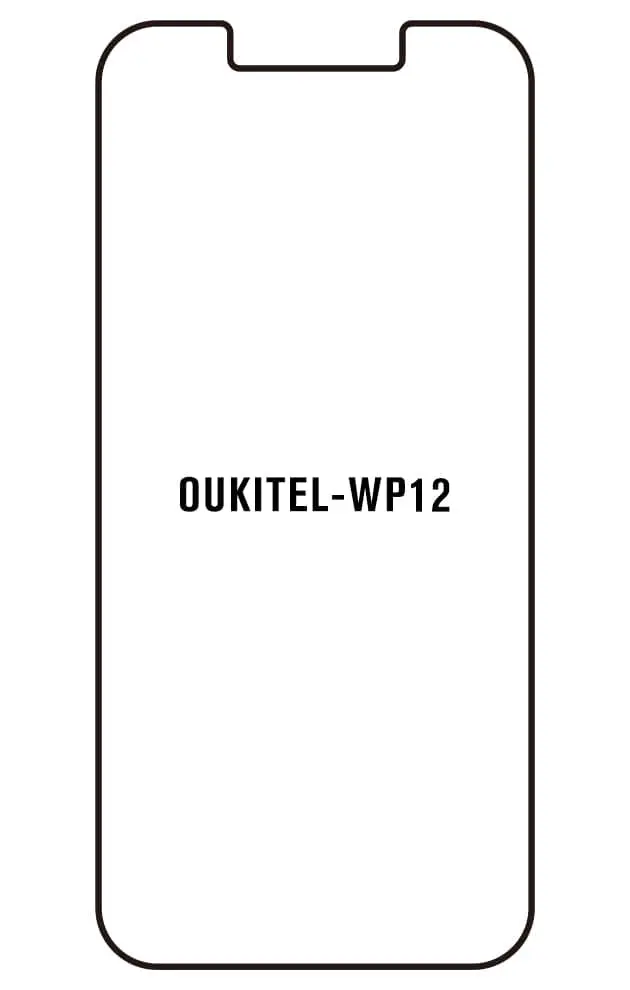 Oukitel WP12 Přední Hydrogel ochranná fólie
