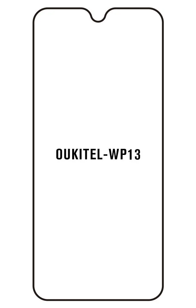 Oukitel WP13 Přední Hydrogel ochranná fólie