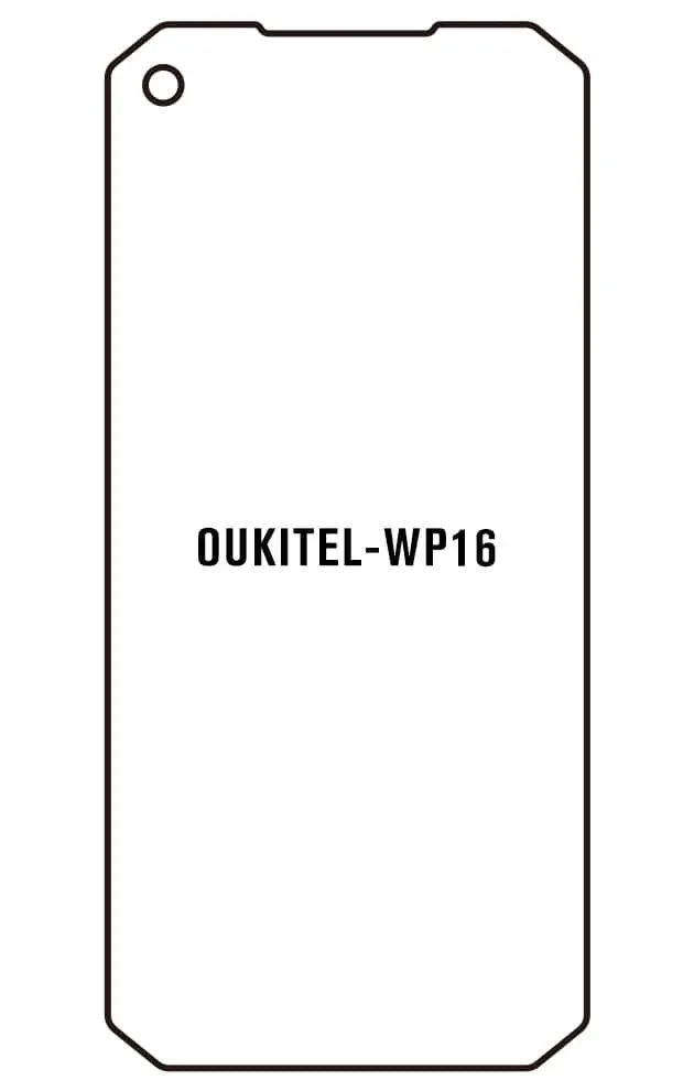Oukitel WP16 Přední Hydrogel ochranná fólie