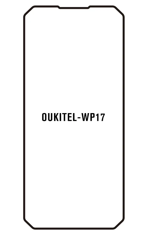 Oukitel WP17 Přední Hydrogel ochranná fólie