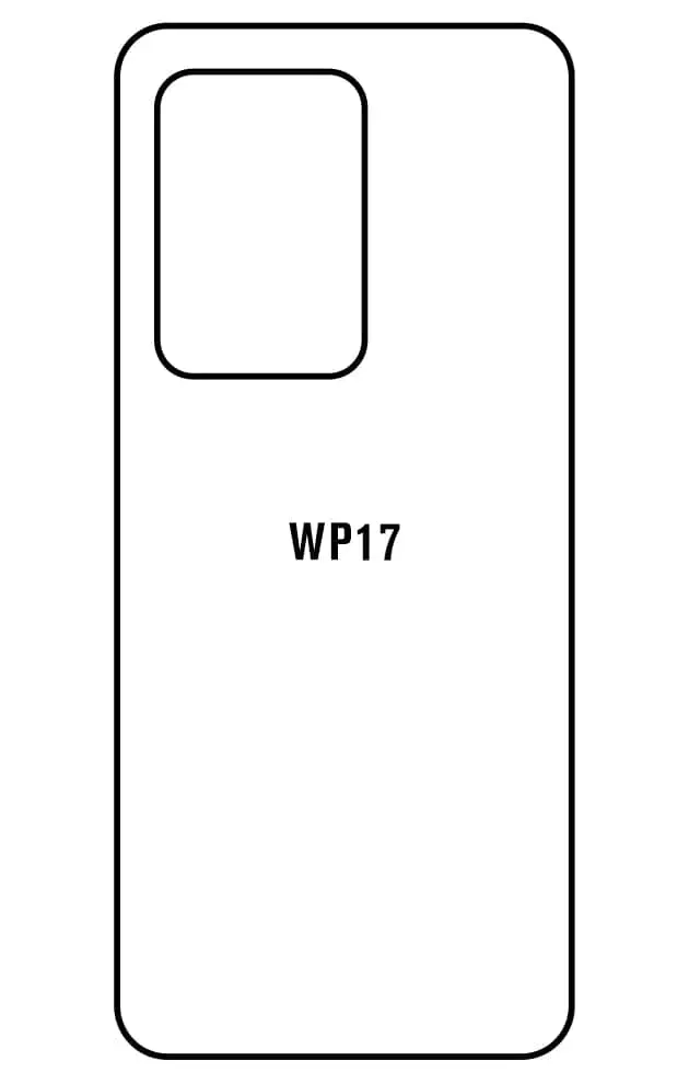 Oukitel WP17 Zadní Hydrogel ochranná fólie