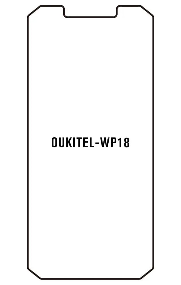 Oukitel WP18 Přední Hydrogel ochranná fólie