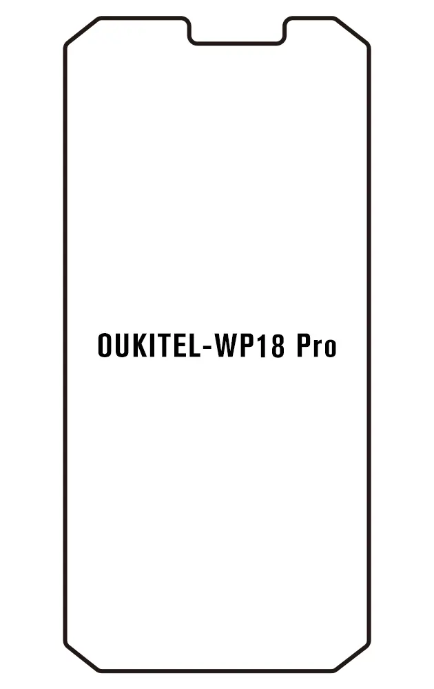 Oukitel WP18 Pro Přední Hydrogel ochranná fólie