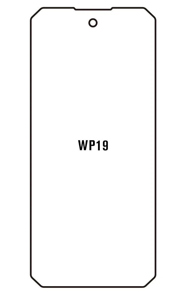 Oukitel WP19 Přední Hydrogel ochranná fólie