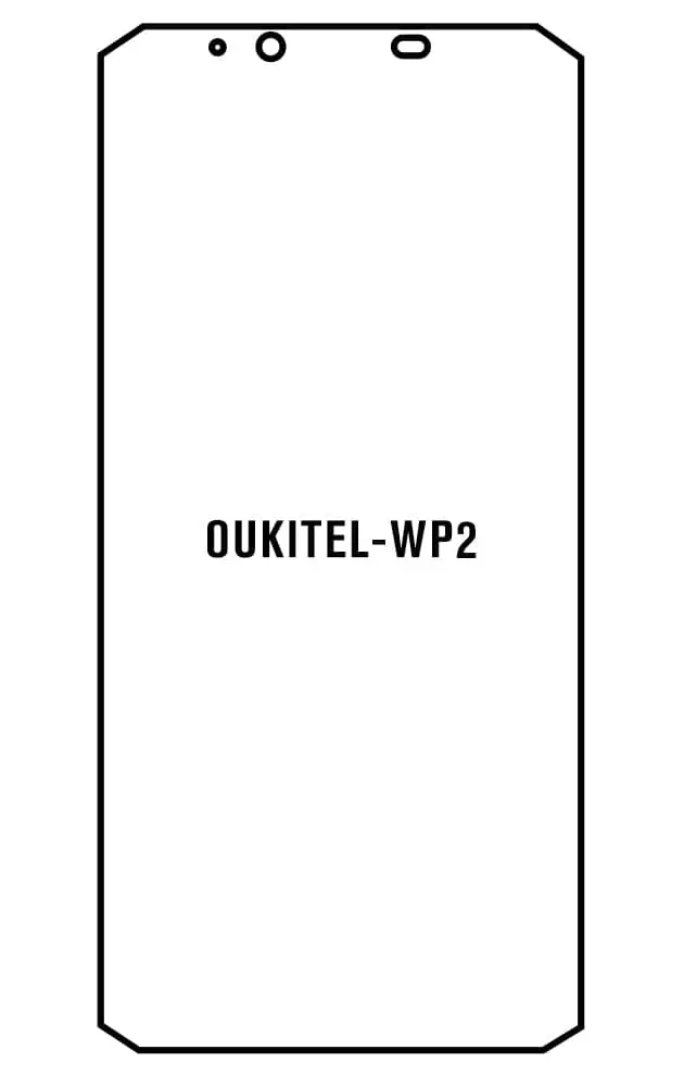 Oukitel WP2 Přední Hydrogel ochranná fólie
