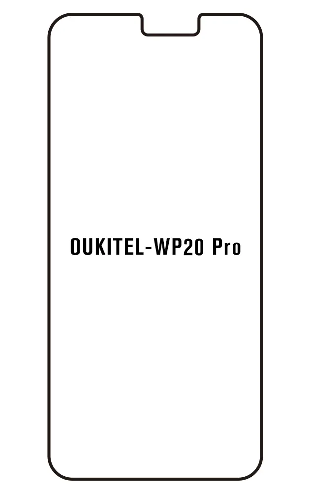 Oukitel WP20 Pro Přední Hydrogel ochranná fólie