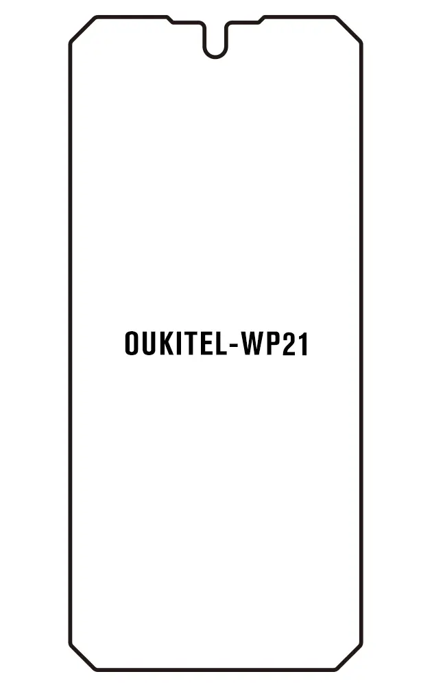 Oukitel WP21 Přední Hydrogel ochranná fólie