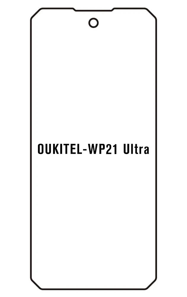 Oukitel WP21 Ultra Přední Hydrogel ochranná fólie