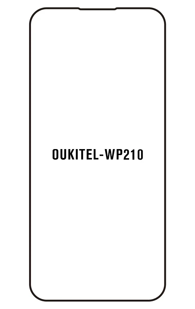 Oukitel WP210 Přední Hydrogel ochranná fólie