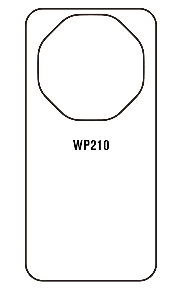 Oukitel WP210 Zadní Hydrogel ochranná fólie