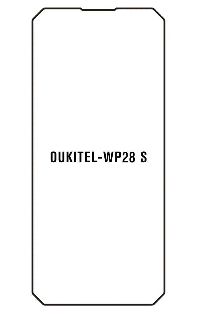Oukitel WP28S Přední Hydrogel ochranná fólie