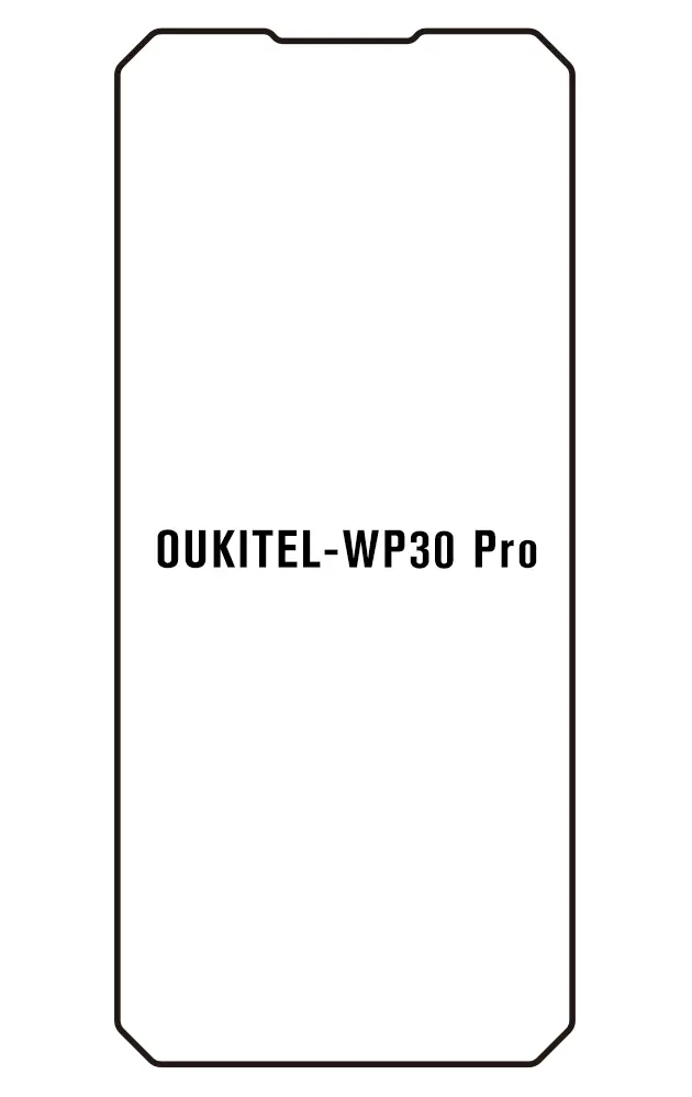 Oukitel WP30 Pro Přední Hydrogel ochranná fólie