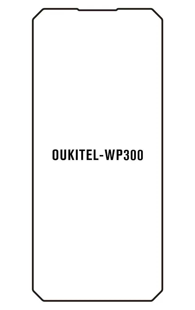 Oukitel WP300 5G Přední Hydrogel ochranná fólie