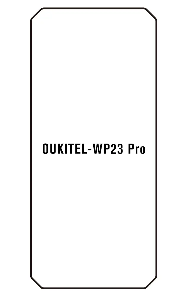 Oukitel WP32 Přední Hydrogel ochranná fólie