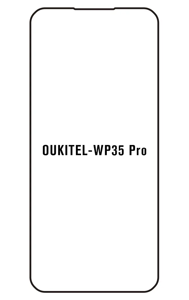 Oukitel WP35 Pro Přední Hydrogel ochranná fólie