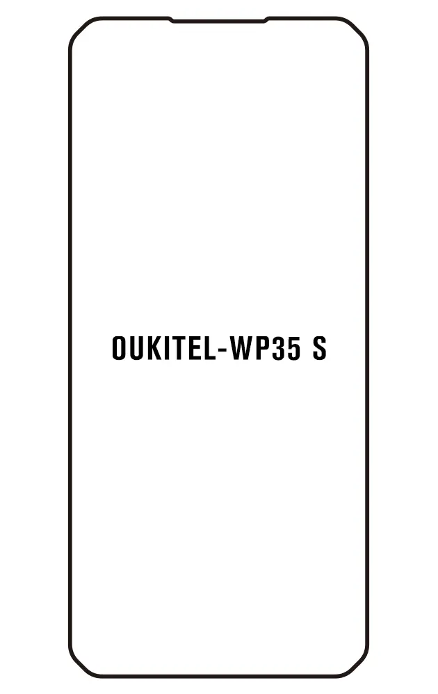 Oukitel WP35 S Přední Hydrogel ochranná fólie