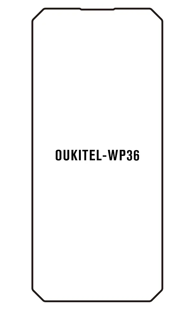 Oukitel WP36 Přední Hydrogel ochranná fólie