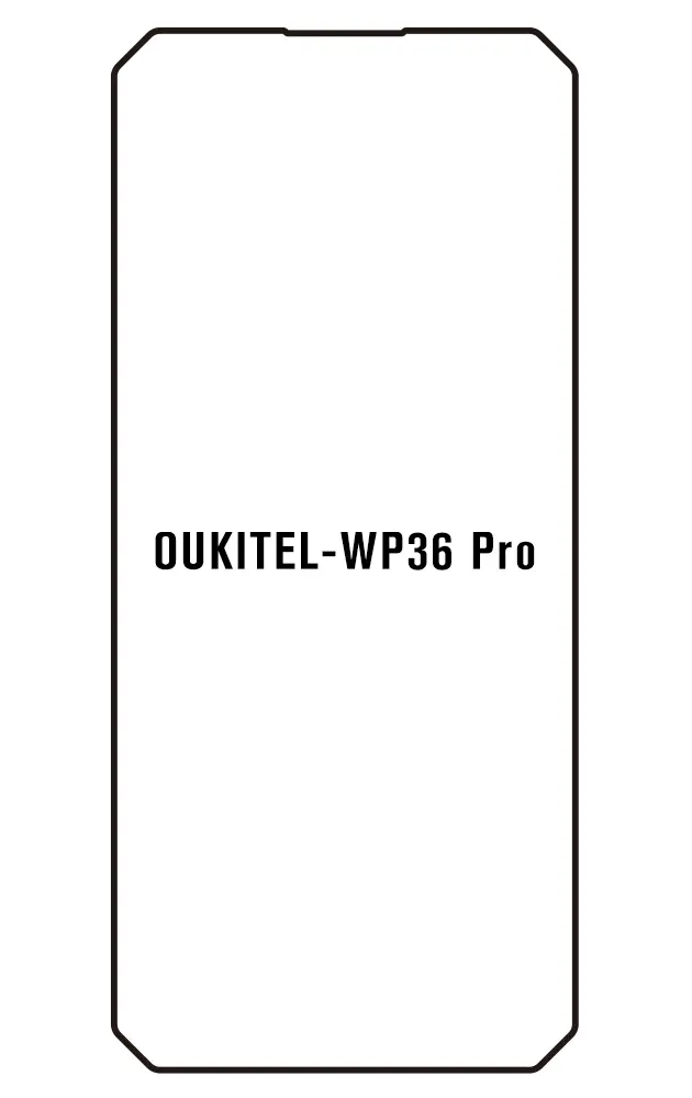 Oukitel WP36 Pro Přední Hydrogel ochranná fólie
