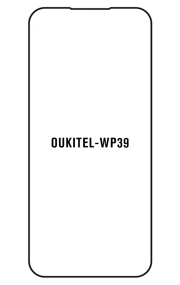 Oukitel WP39 Přední Hydrogel ochranná fólie