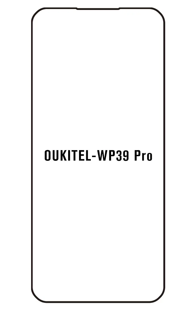 Oukitel WP39 Pro Přední Hydrogel ochranná fólie
