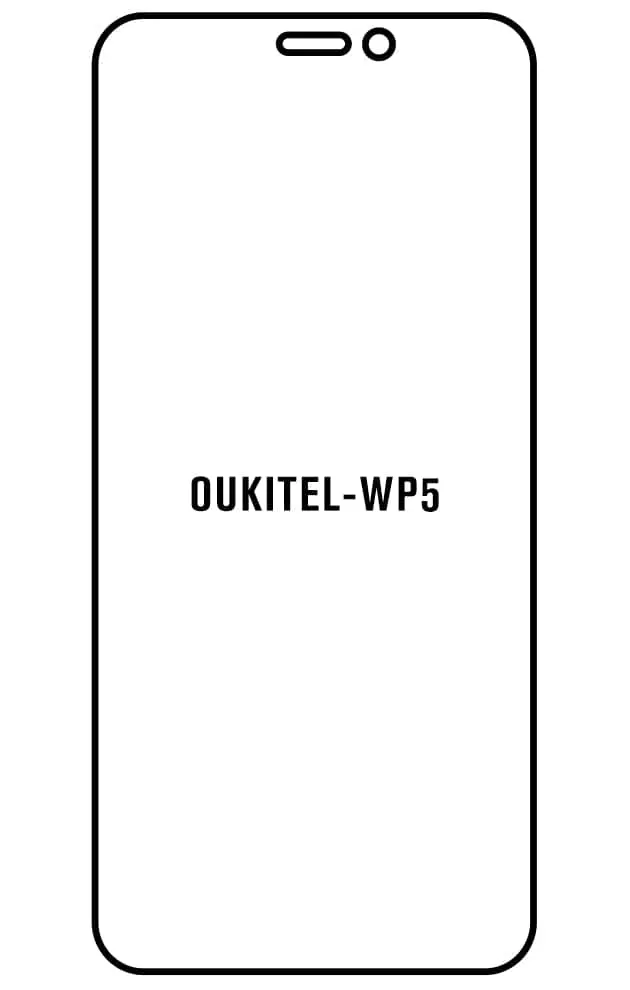 Oukitel WP5 Přední Hydrogel ochranná fólie