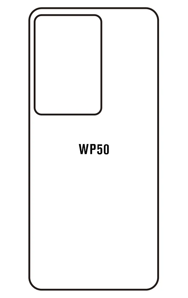 Oukitel WP50 Zadní Hydrogel ochranná fólie