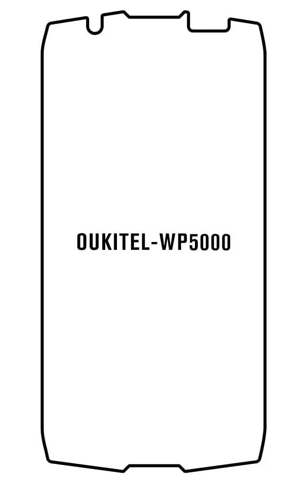 Oukitel WP5000 Přední Hydrogel ochranná fólie
