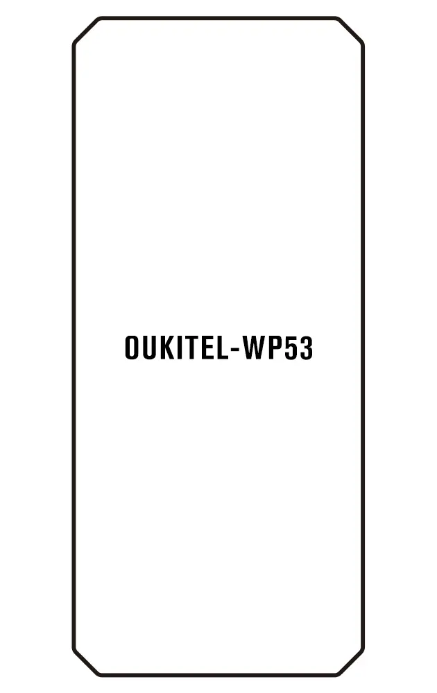 Oukitel WP53 Přední Hydrogel ochranná fólie
