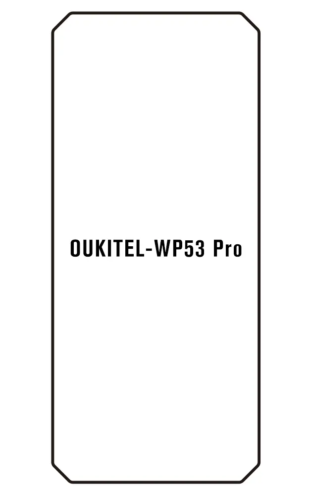 Oukitel WP53 Pro Přední Hydrogel ochranná fólie