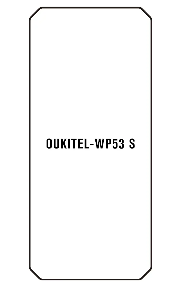 Oukitel WP53 S Přední Hydrogel ochranná fólie