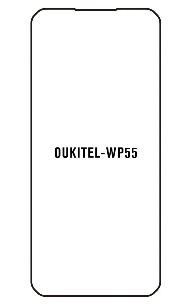 Oukitel WP55 5G Přední Hydrogel ochranná fólie