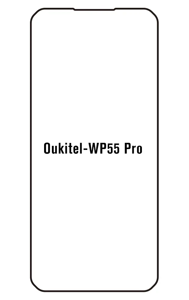 Oukitel WP55 Pro 5G Přední Hydrogel ochranná fólie
