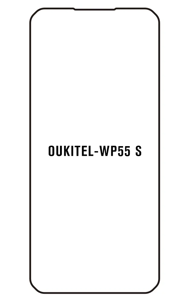 Oukitel WP55 S Přední Hydrogel ochranná fólie