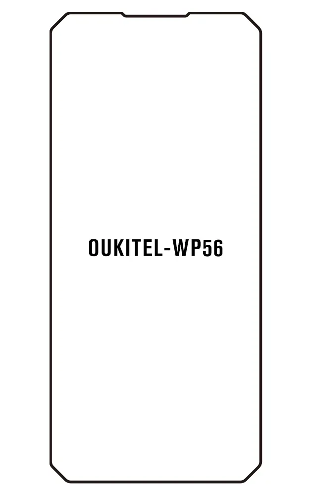Oukitel WP56 Přední Hydrogel ochranná fólie