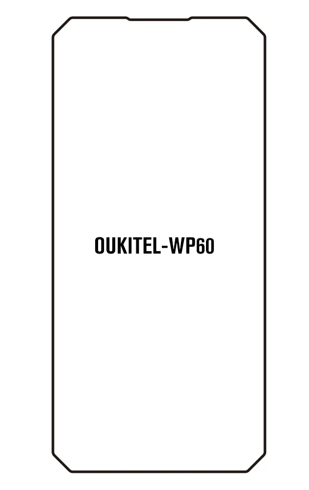 Oukitel WP60 Přední Hydrogel ochranná fólie