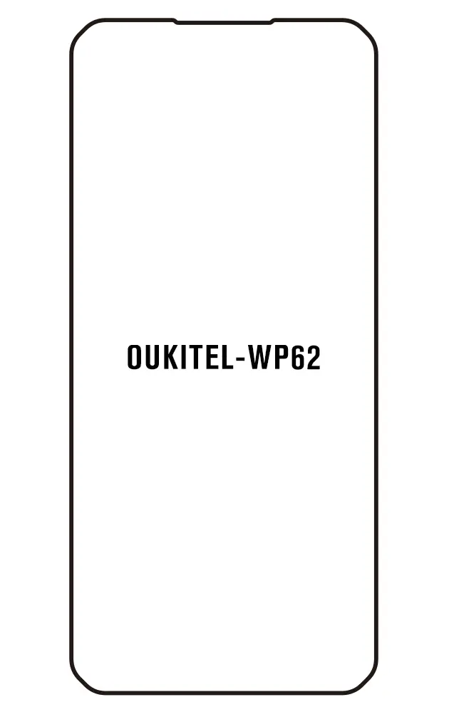 Oukitel WP62 Přední Hydrogel ochranná fólie