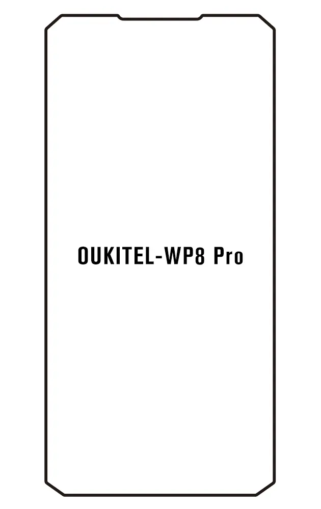 Oukitel WP8 Pro Přední Hydrogel ochranná fólie