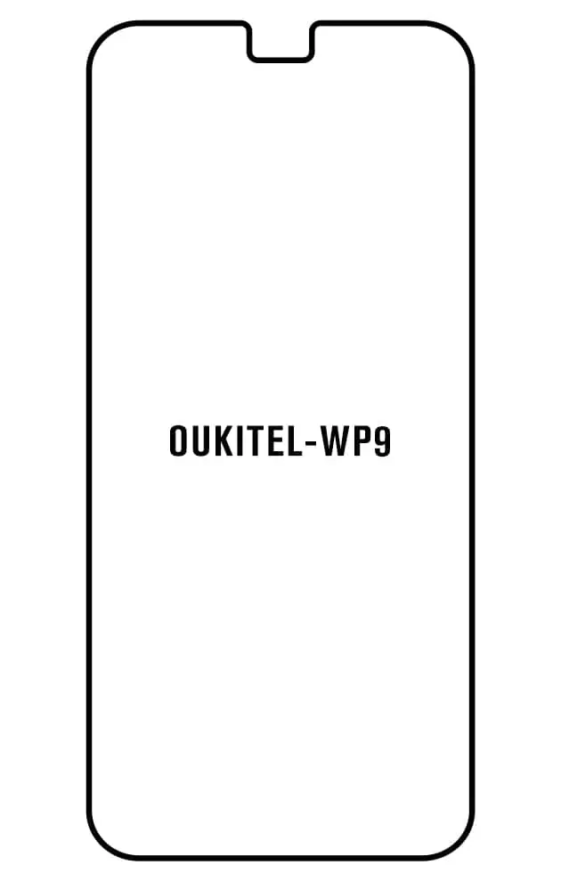 Oukitel WP9 Přední Hydrogel ochranná fólie