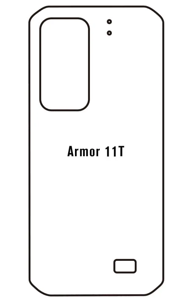 Ulefone Armor 11T 5G Zadní Hydrogel ochranná fólie