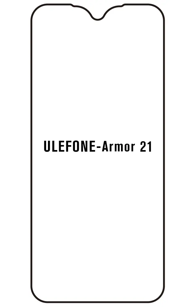 Ulefone Armor 21 Přední Hydrogel ochranná fólie