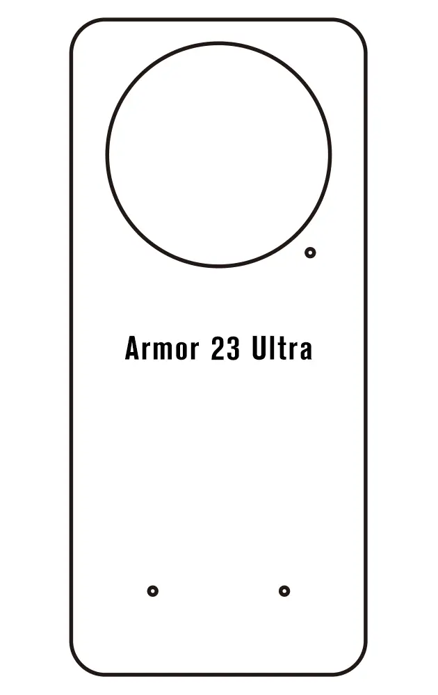 Ulefone Armor 23 Ultra Zadní Hydrogel ochranná fólie
