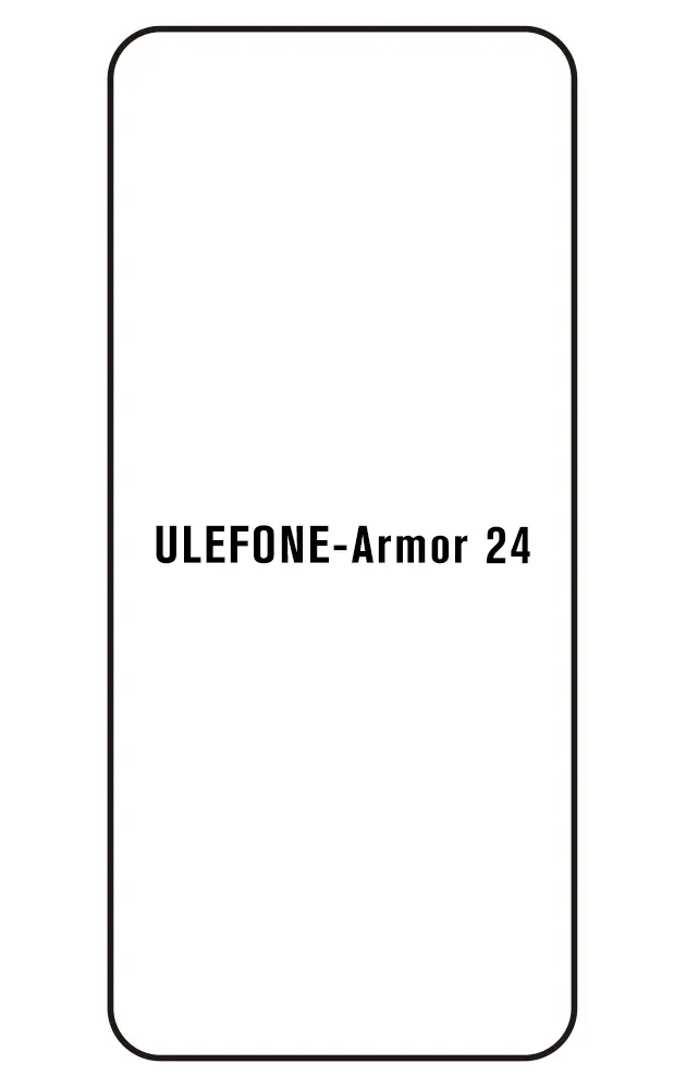 Ulefone Armor 24 Přední Hydrogel ochranná fólie