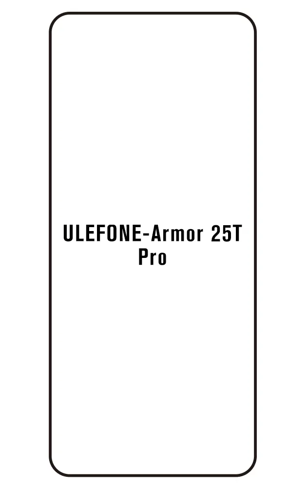 Ulefone Armor 25T Pro Přední Hydrogel ochranná fólie